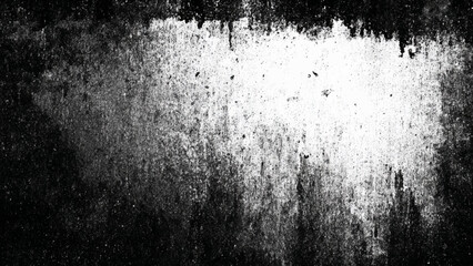 Grungy black and white distressed texture background with scratched effect. Vector, illustration