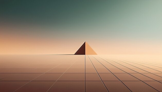 minimalist background a single geometric line on a clean background