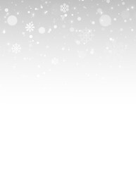 PNG overlay with falling snow on a transparent background. 