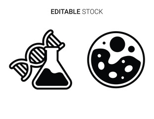 silhouette Vector icon and illustrations design