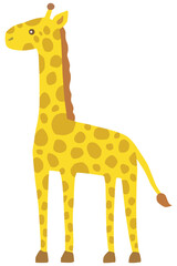 かわいいキリンのイラスト ベクター素材  © shiori