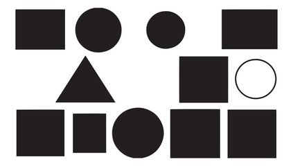 Bold geometric shapes create a dynamic abstract design perfect for modern branding, offering a clean, powerful visual impact and versatile appeal