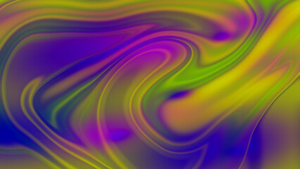 Obraz premium Vibrant abstract swirling colors in a fluid motion pattern