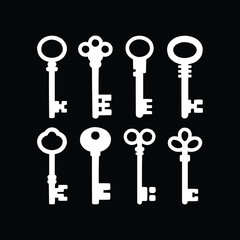 a set of key vector