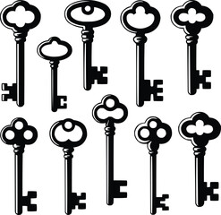 a set of key vector