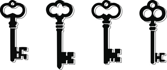 a set of key vector