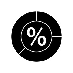percentage icon outline editable stroke line drawing eps.