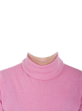 ID face profile sweater composite data ID photo white background