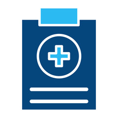 healthcare report vector icon