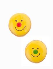 donut with tasty toppings and flavor