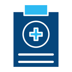 healthcare report vector icon