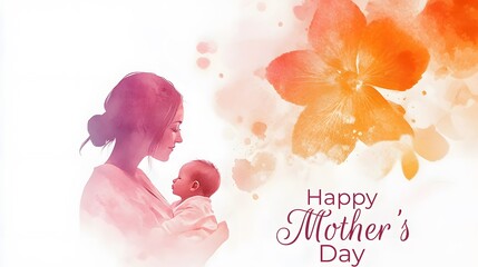 watercolor painting of a woman