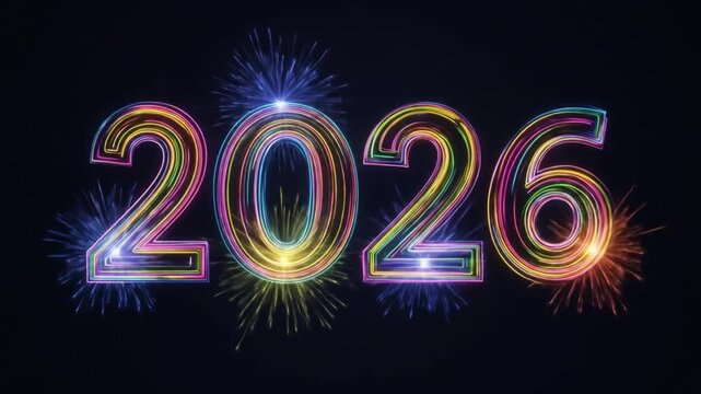 2026 New Year picture beautiful view and seen beautiful background and wallpaper hd picture beautiful light in 2026 happy New Year beautiful new year anniversary