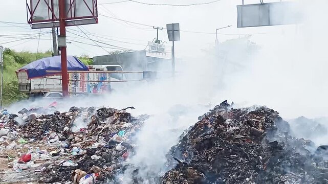 Garbage has become a global problem. If garbage is thrown away carelessly and burned without the correct process, it can have bad consequences for health because of the smoke from the burning.