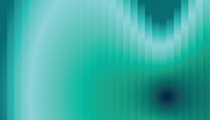 Teal and Green Abstract Gradient Background with Vertical Line Pattern and Organic Shapes