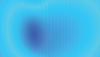 Blue Abstract Gradient Background with Soft Vertical Line Pattern and Central Dark Shape