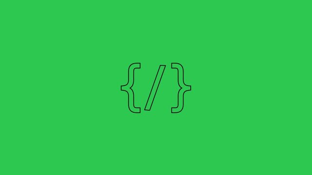 Coding starts with understanding a conceptual bracket of language designed with a solid green background emphasizing