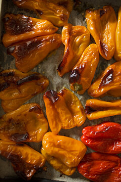 roasted yellow paprika