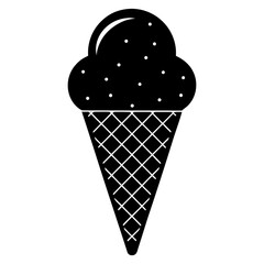 Vector ice cream icon