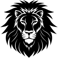 Lion head vector