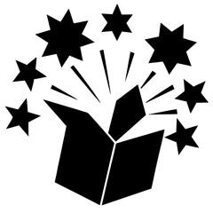 Star shaped gift box