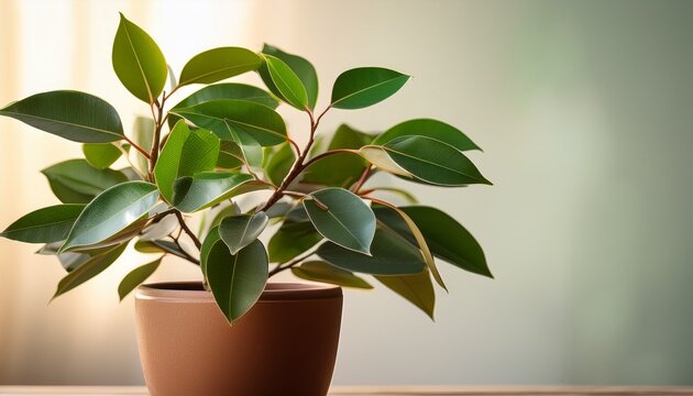 lush green ficus microcarpa in brown pot indoor plant photography home decor potted plant ficus ficus microcarpa indoor plants