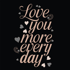 Valentines Day T-shirt design