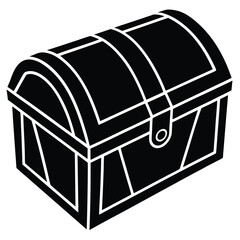 chest vector on white backgeound