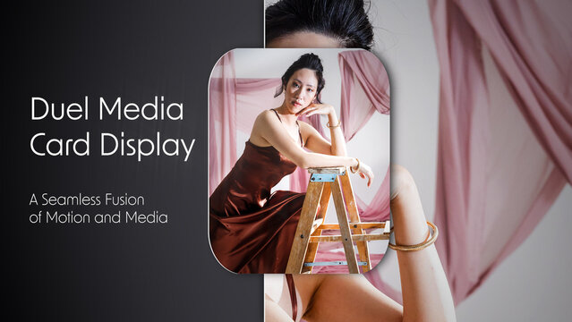 Duel Media Card Display