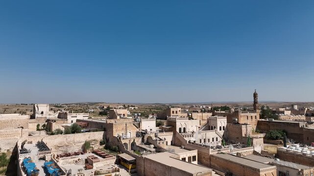Mor Gabriel Monastery Drone Video, Midyat Mardin, Turkiye (Turkey)