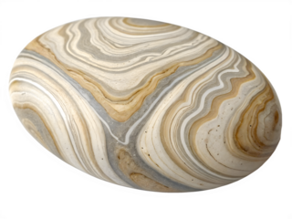 Polished beige stone with swirling natural abstract patterns of cream grey and brown full hd 4k stock image download