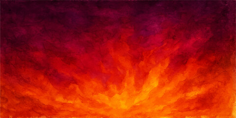 Abstract fire and smoke background with vibrant red and orange hues