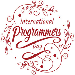 international programmers' day, cyber, computer, technology