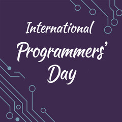 international programmers' day, cyber, computer, technology, online, internet