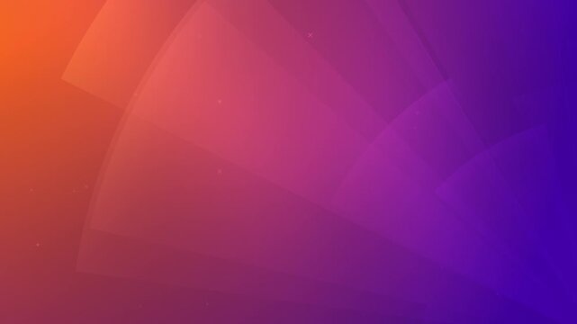 Abstract gradient background with blended hues of orange, red, pink, and purple with subtle geometric shapes.