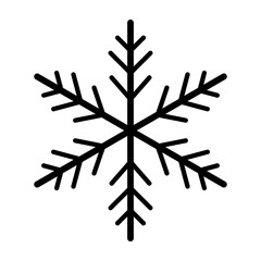 Vector art of collection of snowflake icons icon on. Vector illustration of snowflakes icon set on transparent background. Collection of different form snowflakes vector icon. Vector line icon.