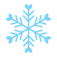 Symbol of frosty whether and happy divider Vector illustration. snowflakes icon, snow or snowflake winter symbol set vector art illustration isolated on transparent png. Winter snow icon holidays.
