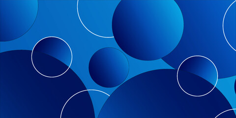 abstract fluid background with blue color. Circle shapes composition. Dynamic shapes composition and elements. Trendy and modern gradient background color. Eps10