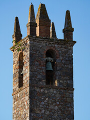 Naklejka premium Italie - Monteriggioni - Toscane