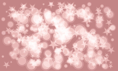 Soft bokeh and starry lights create a magical, dreamy background.