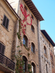 Naklejka premium Italie - San Gimignano - Toscane