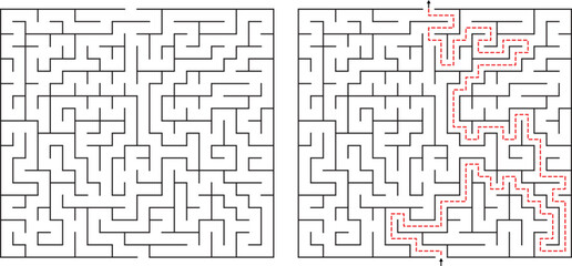 Brain Coordination Maze for Children