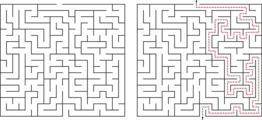 Kids Cognitive Growth Learning Maze