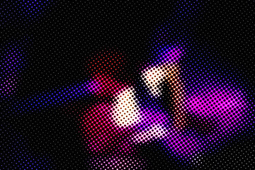 Halftone abstract background retro pop-art texture. Ideal for posters, banners, websites, artworks, album covers, overlays and creative branding projects. Subtle elegant dust, grain, noise effect.