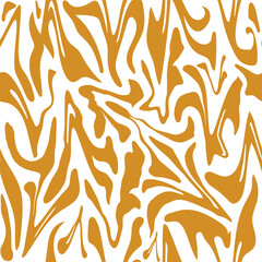 Seamless abstract pattern with playful organic flowing strokes ideal for textile prints, wallpapers, packaging, wrapping designs, and modern stylish artwork.