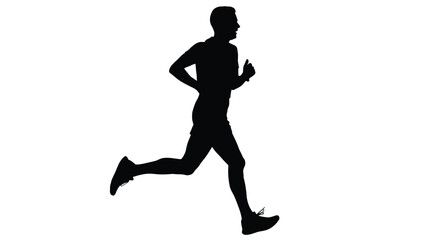 Abstract geometric silhouette design with vibrant color accents and helvetica courier typography elements