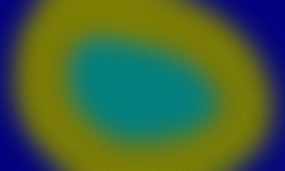 Abstract blue, green, and yellow gradient with noisy texture effect