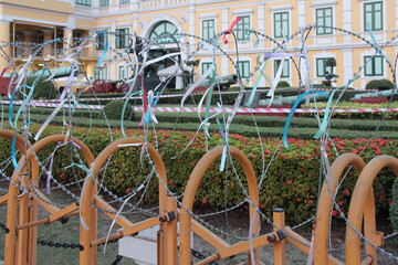 hall (defense department building) in bangkok in thailand 