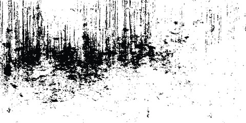 Abstract grunge black and white distressed texture background. Abstract texture dust particle and dust grain on white background. dirt overlay or screen effect use for grunge and vintage image style.