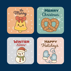 Cute Christmas Greeting Card Collection